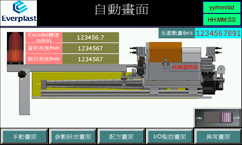 追剪裁切機台