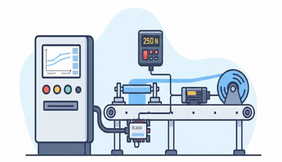 BECKHOFF Load Cell 模組<br>於張力控制系統之應用