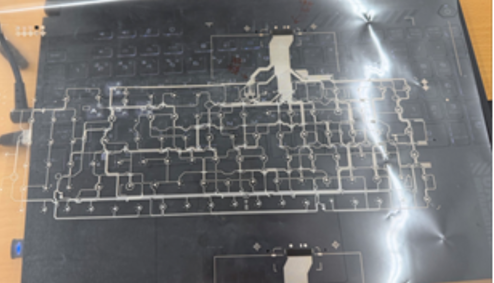 CIS相機 – 鍵盤膜取樣