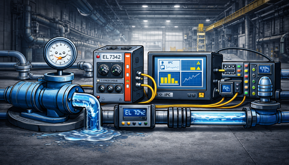 Beckhoff EL 7342<br>MCDI 廢水系統精準控制方案